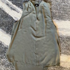 Mossimo Olive Green Tank Blouse
